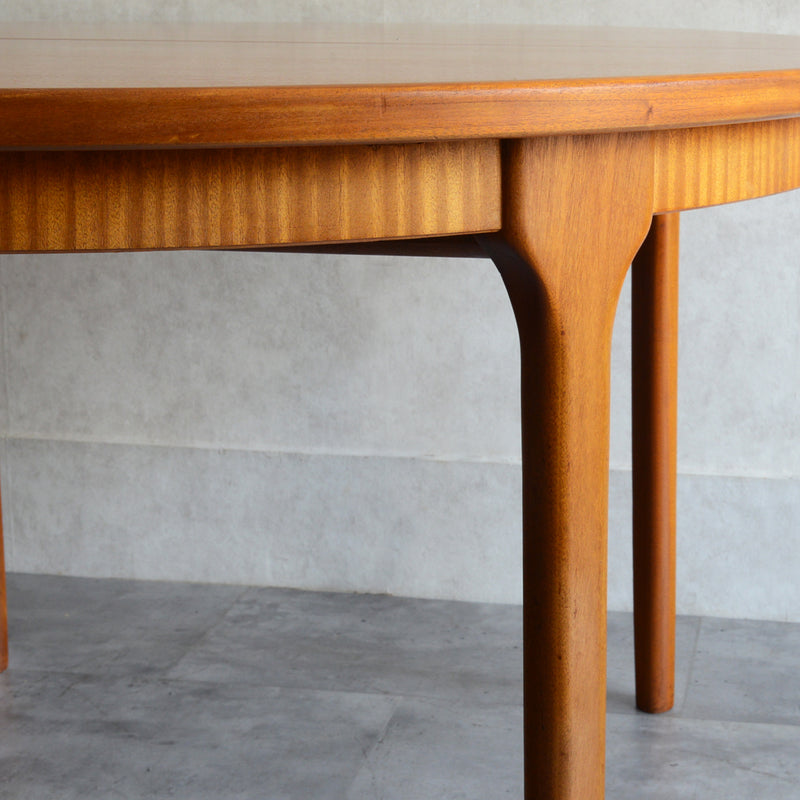 McINTOSH マッキントッシュ ラウンドエクステンション テーブル08（天板剥離再塗装済）