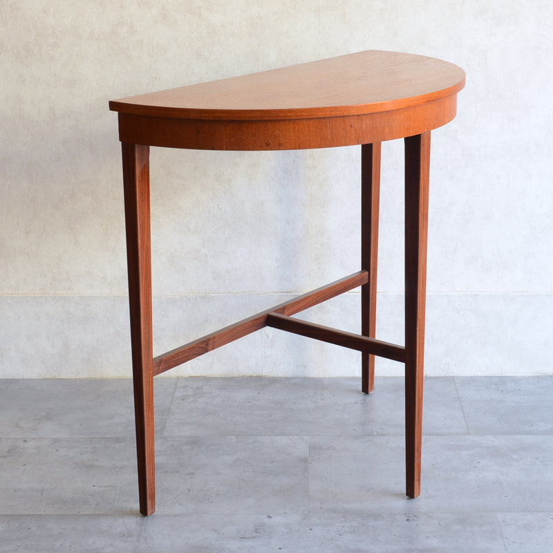 60S チーク コンソールテーブル