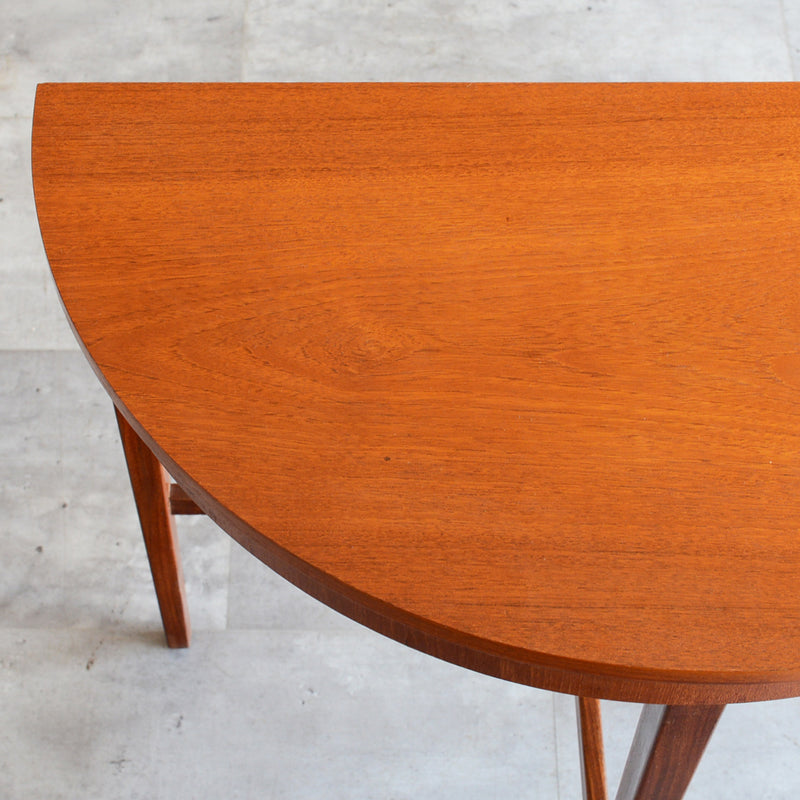 60S チーク コンソールテーブル