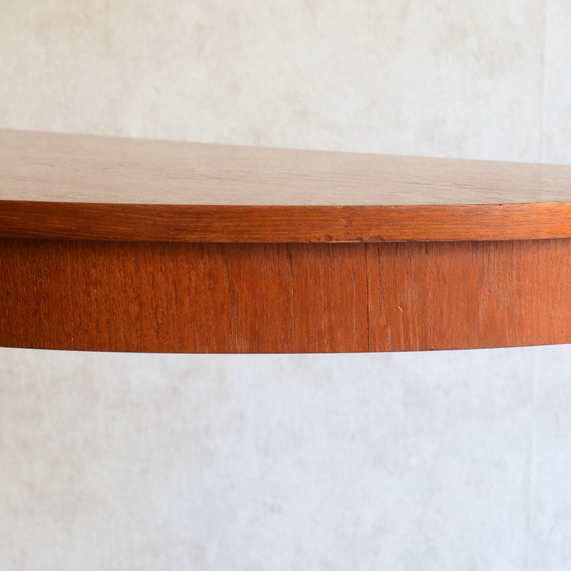 60S チーク コンソールテーブル