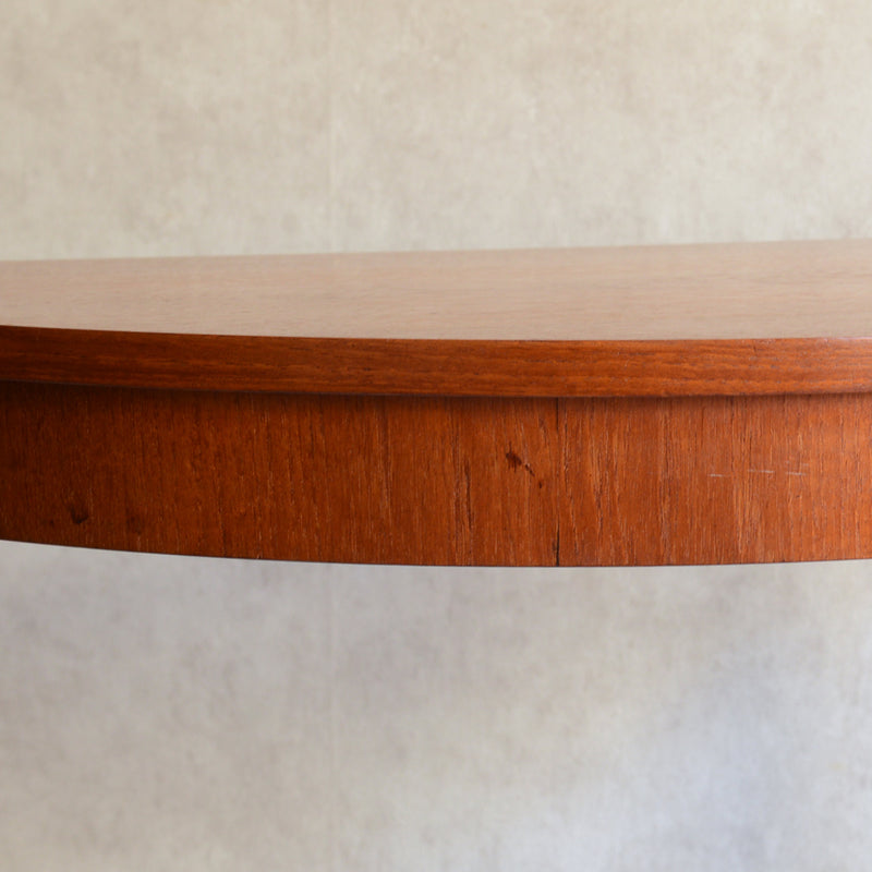 60S チーク コンソールテーブル