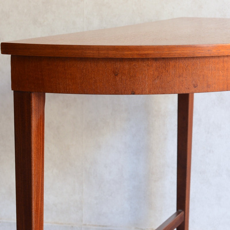 60S チーク コンソールテーブル