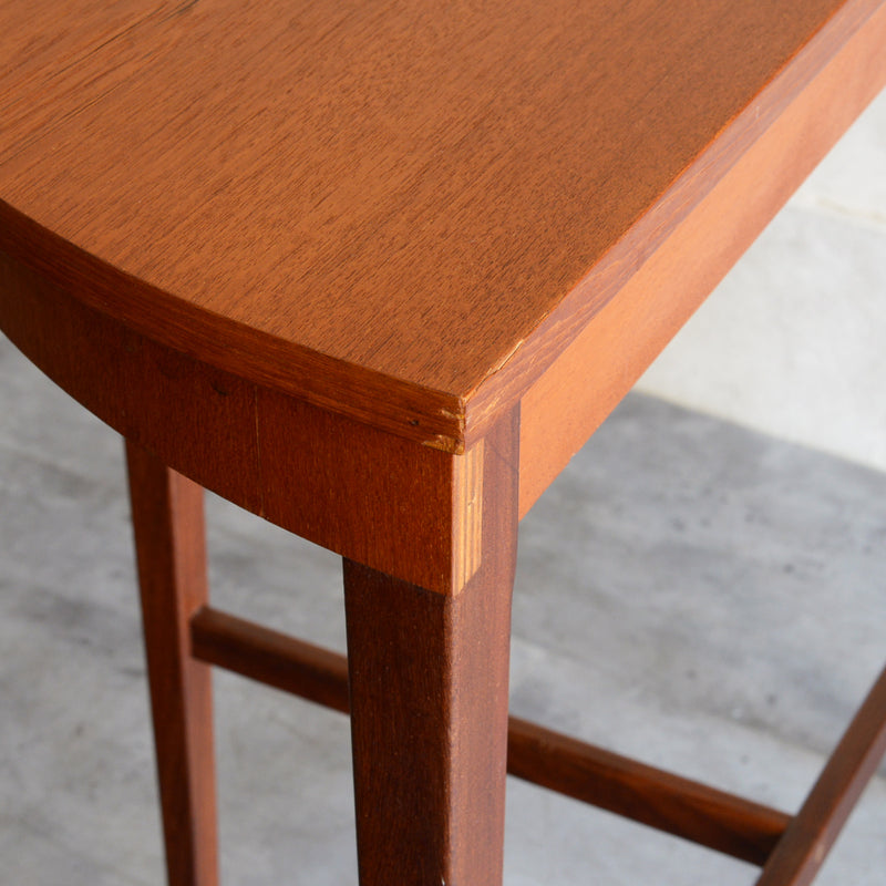60S チーク コンソールテーブル
