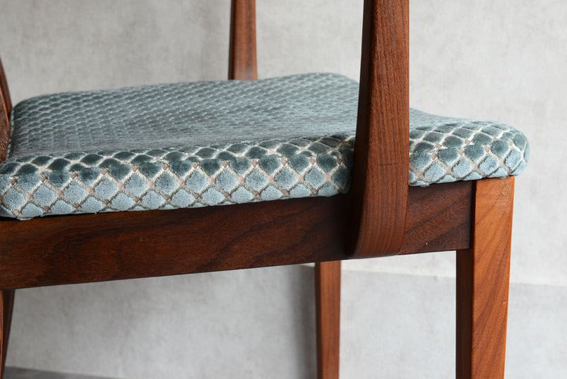 G-PLAN　ジープラン　ラタンアームチェア　座面張替済