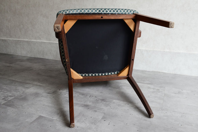 G-PLAN　ジープラン　ラタンアームチェア　座面張替済