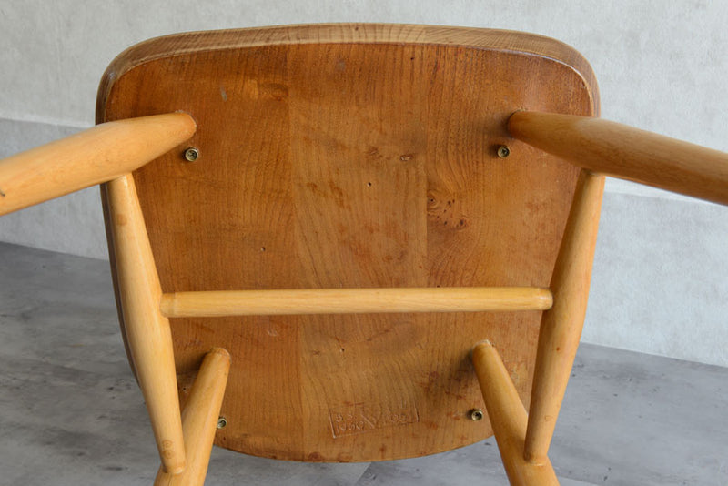 ERCOL　 アーコール　ファン バックチェア23　