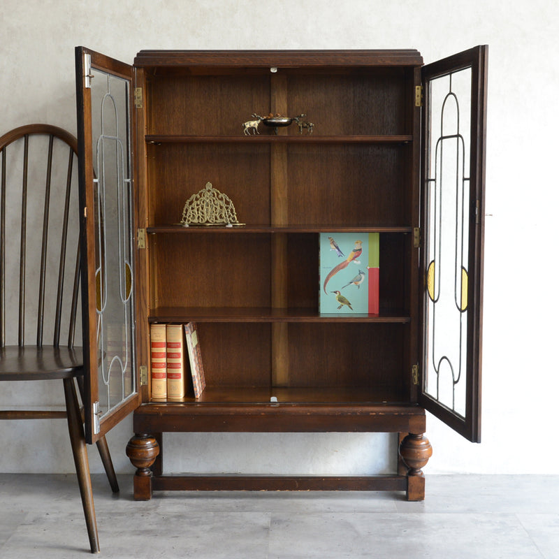 クラシック   ステンドグラスキャビネット03