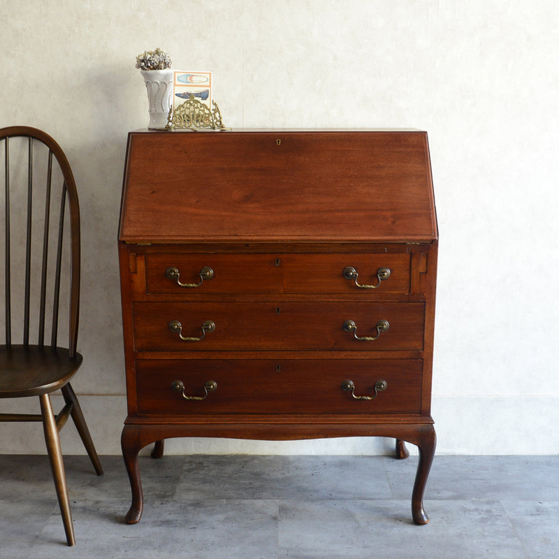 クラシック マホガニーライティングビューロー 04