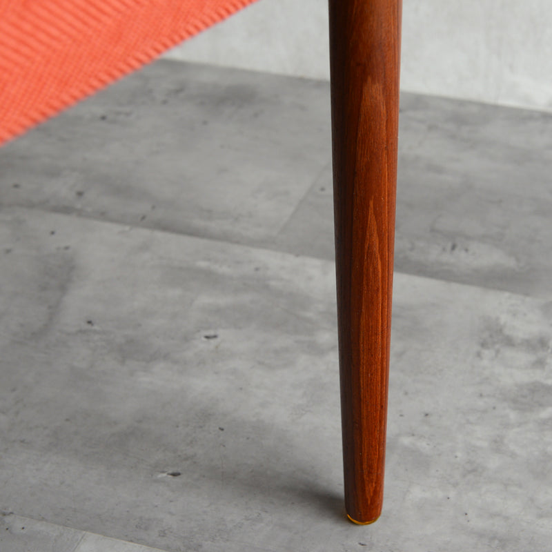 デンマーク ヴィンテージ スツール(張替橙）