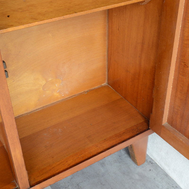 Harris Lebus ガラスキャビネット 40 (木扉付)