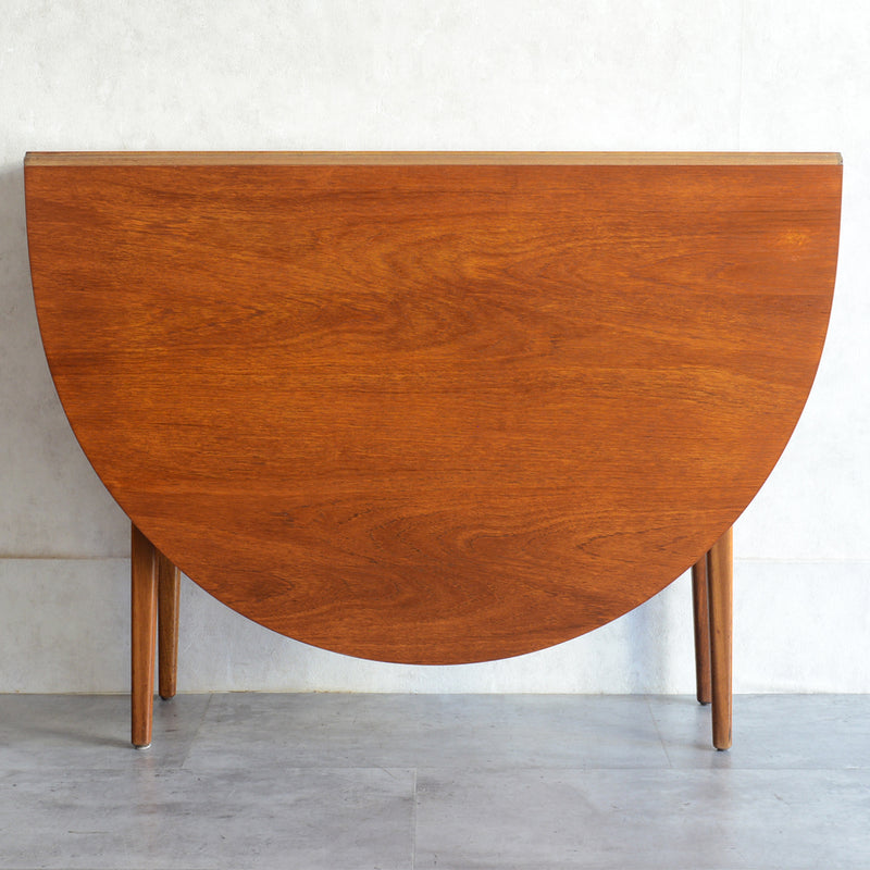 60S ゲートレッグ エクステンション ダイニングテーブル 14 (オーバル）