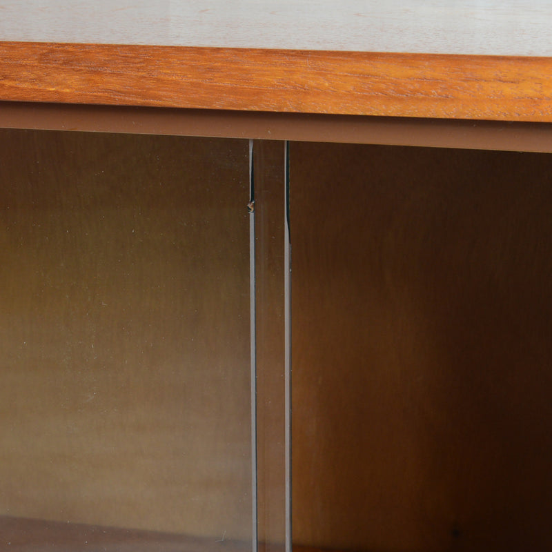 AVALON アバロン チーク ガラスキャビネット 38