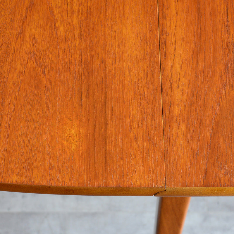 60S ゲートレッグ エクステンション ダイニングテーブル 14 (オーバル）