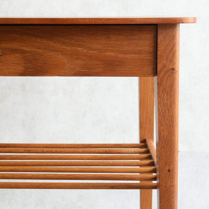 デンマーク ヴィンテージ　1段チェスト/サイドテーブル3-1(ウッドオイル仕上）