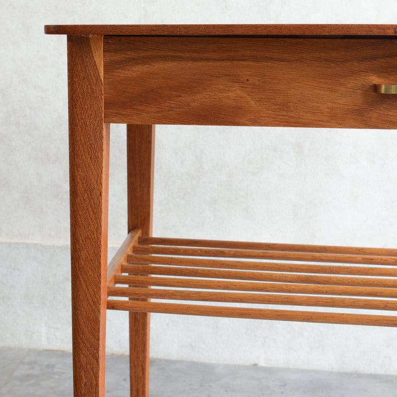 デンマーク ヴィンテージ　1段チェスト/サイドテーブル3-1(ウッドオイル仕上）