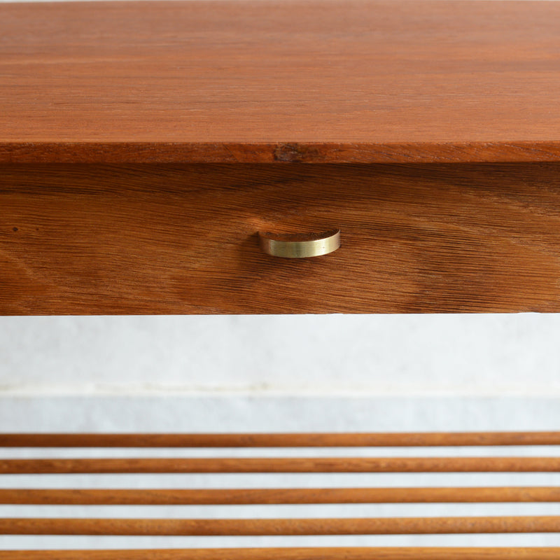 デンマーク ヴィンテージ　1段チェスト/サイドテーブル3-1(ウッドオイル仕上）