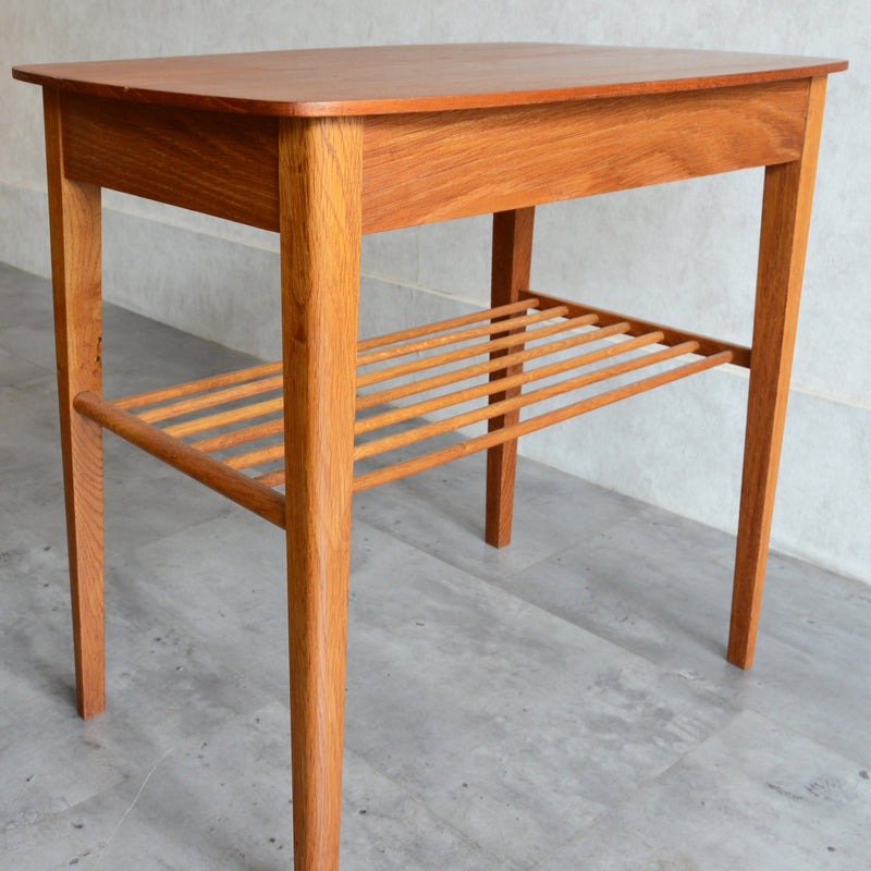 デンマーク ヴィンテージ　1段チェスト/サイドテーブル3-1(ウッドオイル仕上）