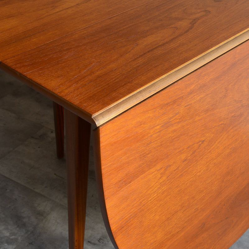 60S ゲートレッグ エクステンション ダイニングテーブル 14 (オーバル）