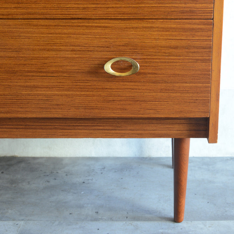 60s イギリス ヴィンテージチェスト10 (3段）