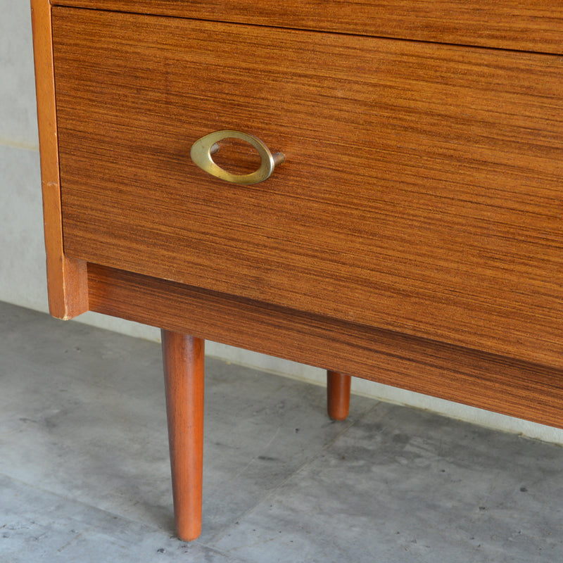 60s イギリス ヴィンテージチェスト10 (3段）