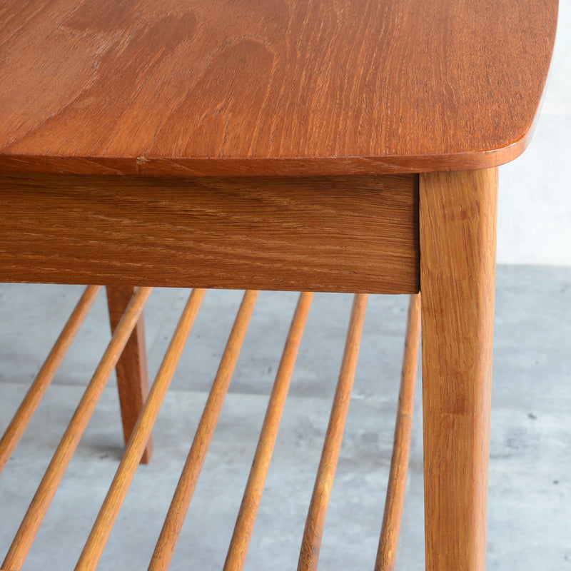 デンマーク ヴィンテージ　1段チェスト/サイドテーブル3-1(ウッドオイル仕上）