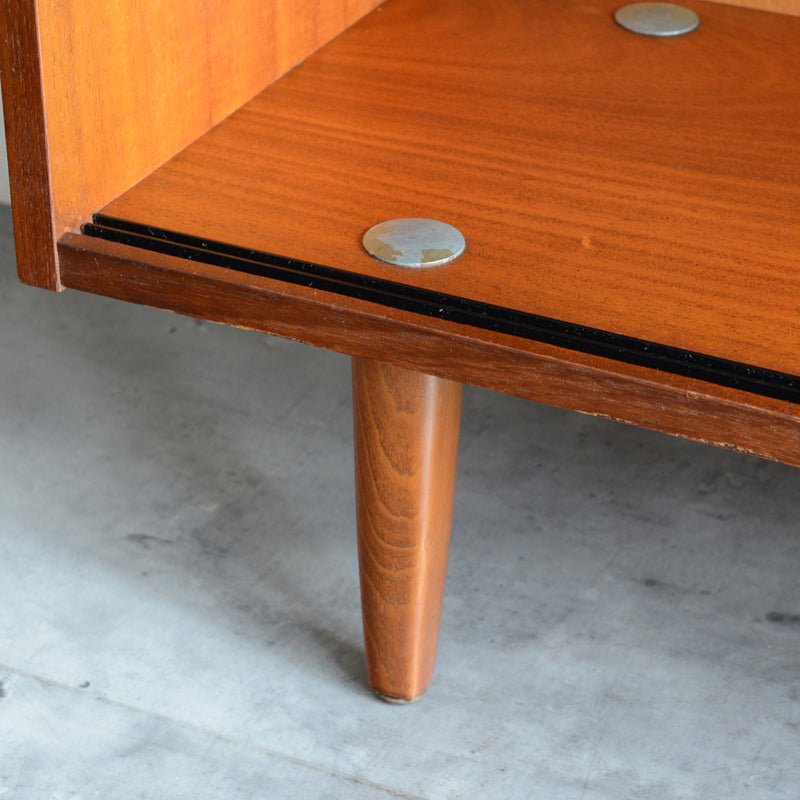 AVALON アバロン　チークガラスキャビネット