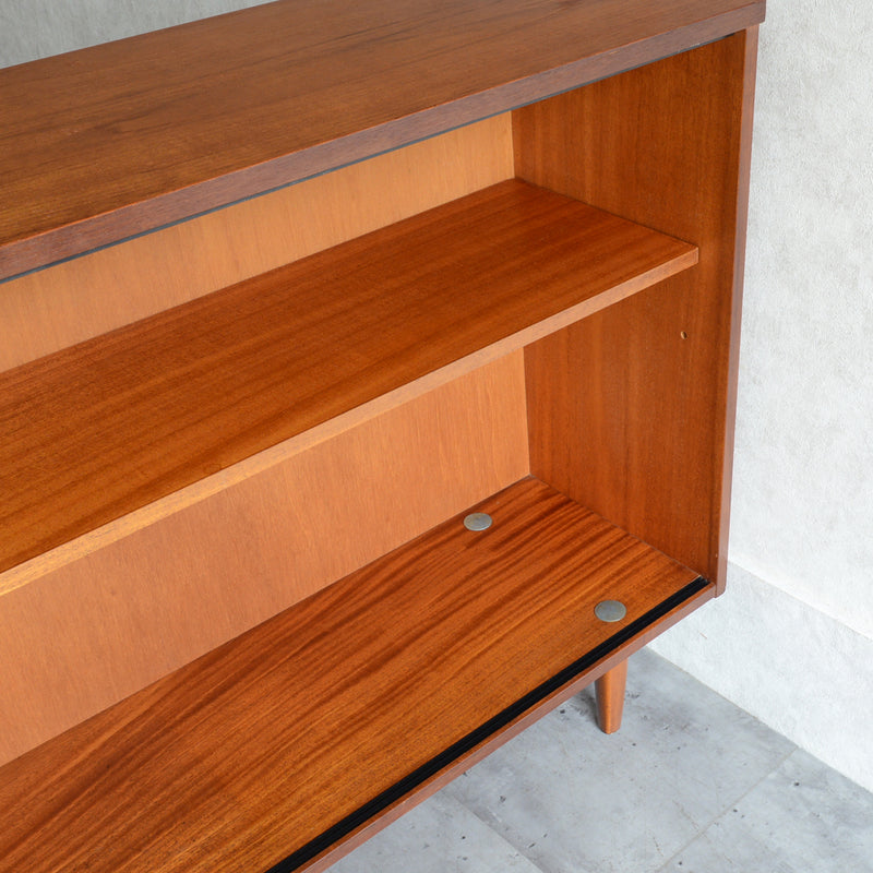 AVALON アバロン　チークガラスキャビネット