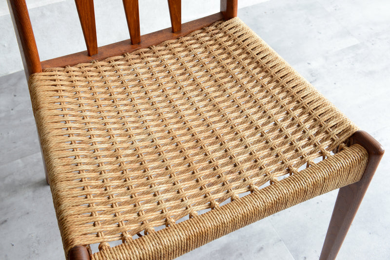 デンマークヴィンテージ　ペーパーコードチェア　