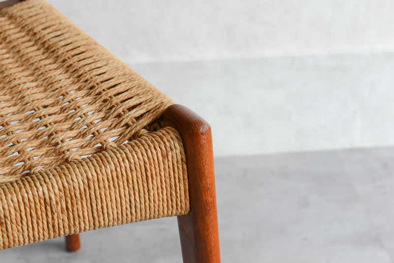 デンマークヴィンテージ　ペーパーコードチェア　