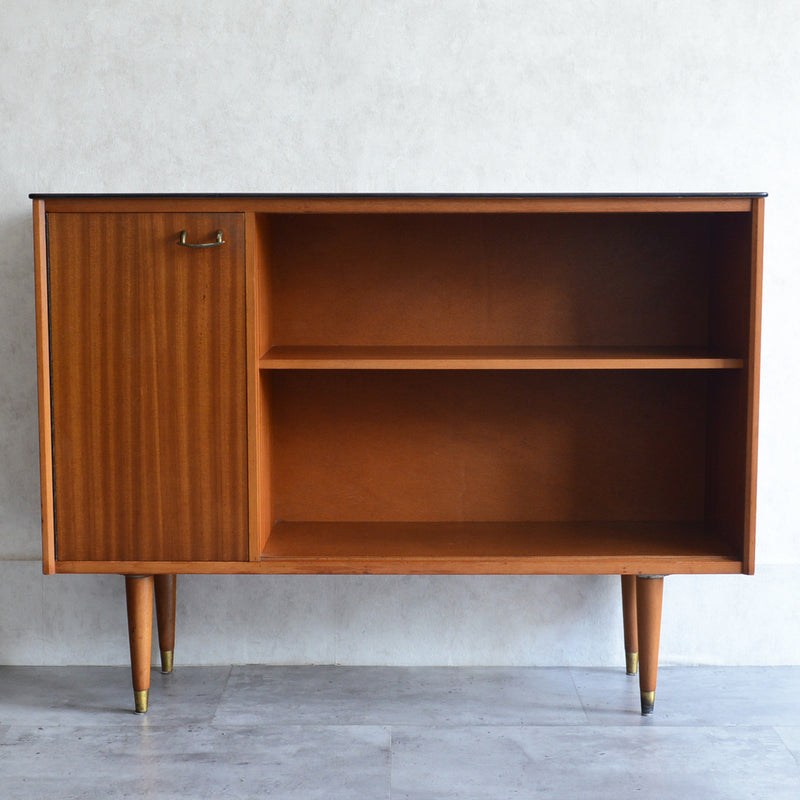 VANSON(バンソン)ガラスキャビネット20(木扉付)