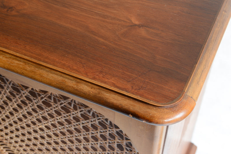 イギリスクラシック　ラタンキャビネット07　