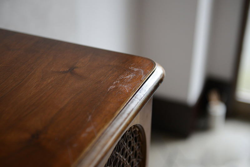 イギリスクラシック　ラタンキャビネット07　