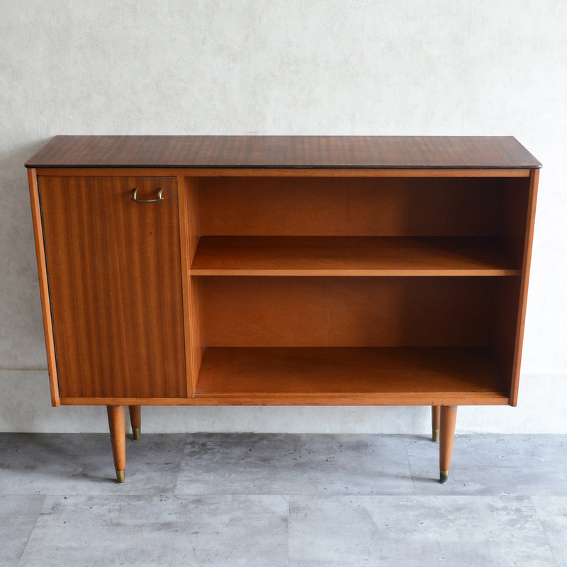 VANSON(バンソン)ガラスキャビネット20(木扉付)