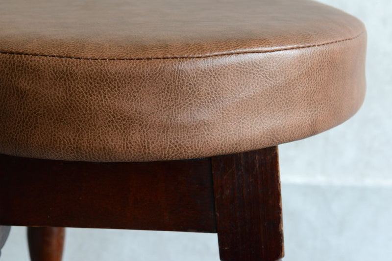 イギリス ヴィンテージ　パブ スツール01