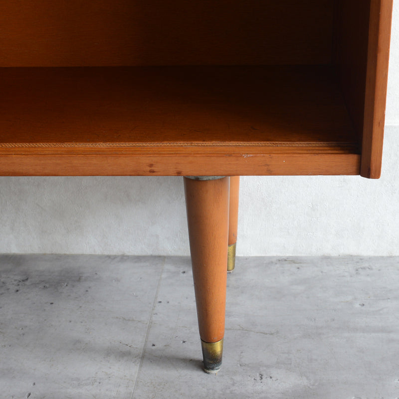 VANSON(バンソン)ガラスキャビネット20(木扉付)