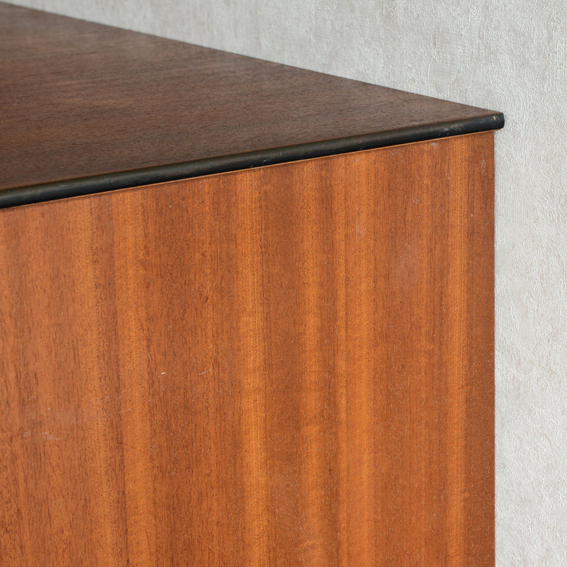 VANSON(バンソン)ガラスキャビネット20(木扉付)