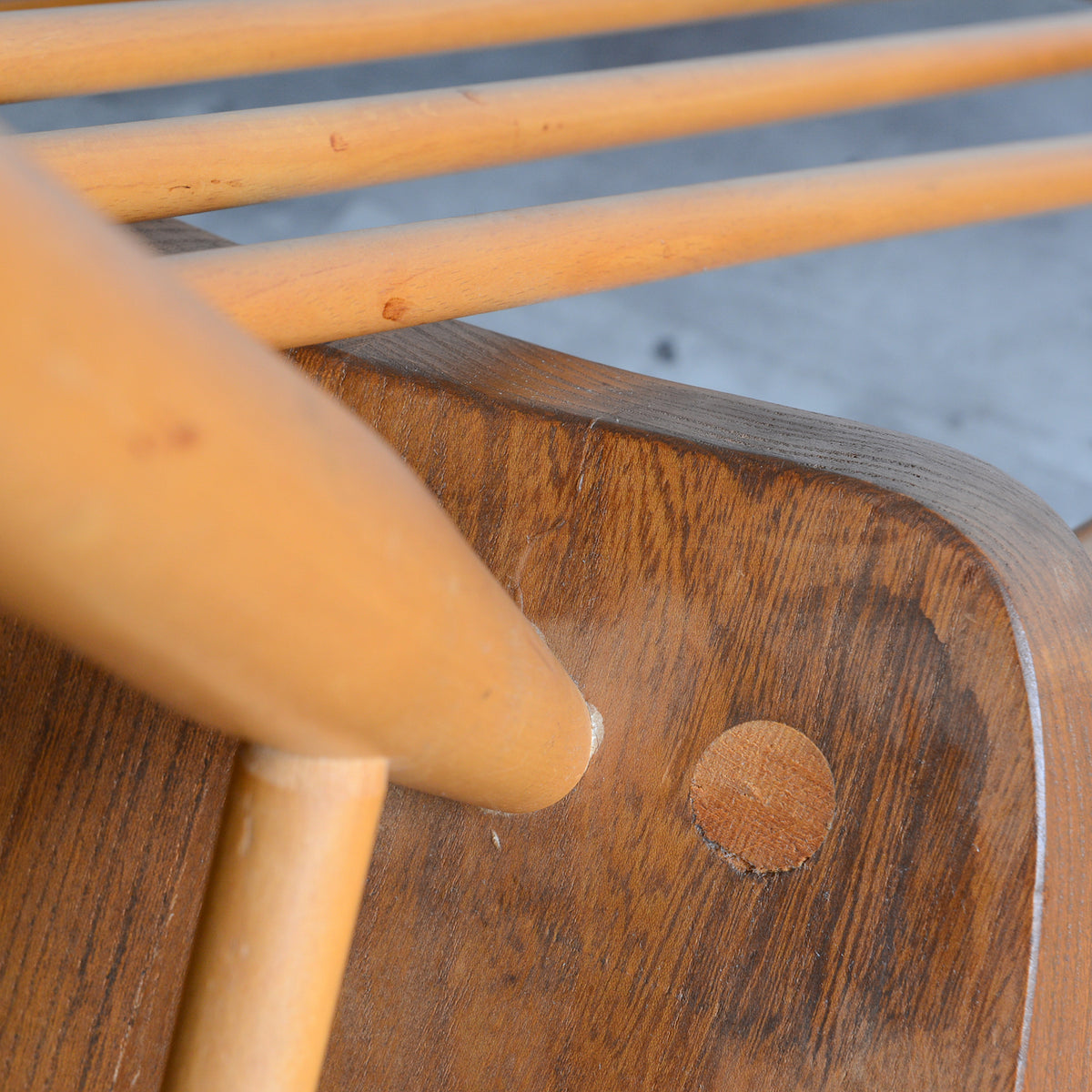 ERCOL　アーコール　ハイスティックバックチェア01