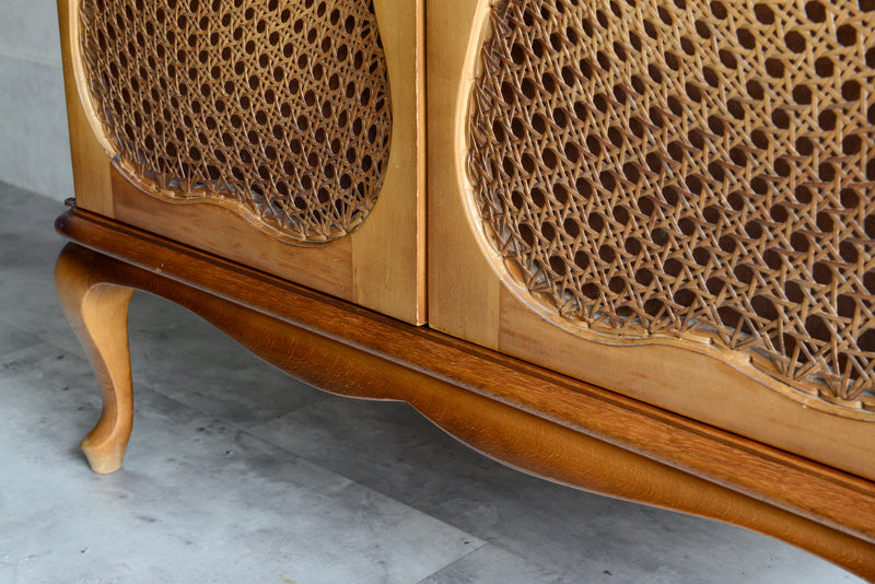 イギリスクラシック　ラタンキャビネット07　