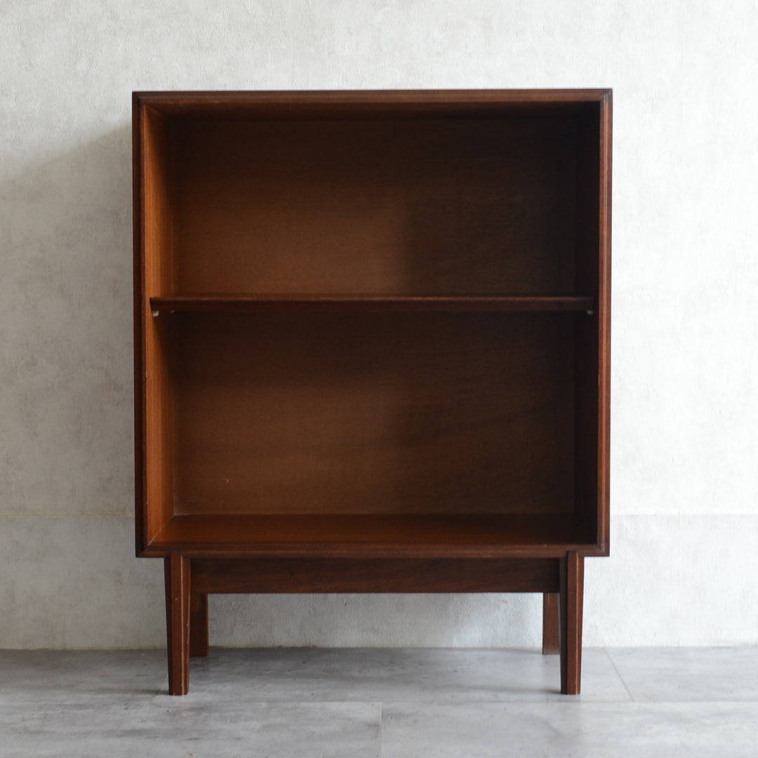 60s ヴィンテージ ガラスキャビネット 21（天板剝離再塗装）