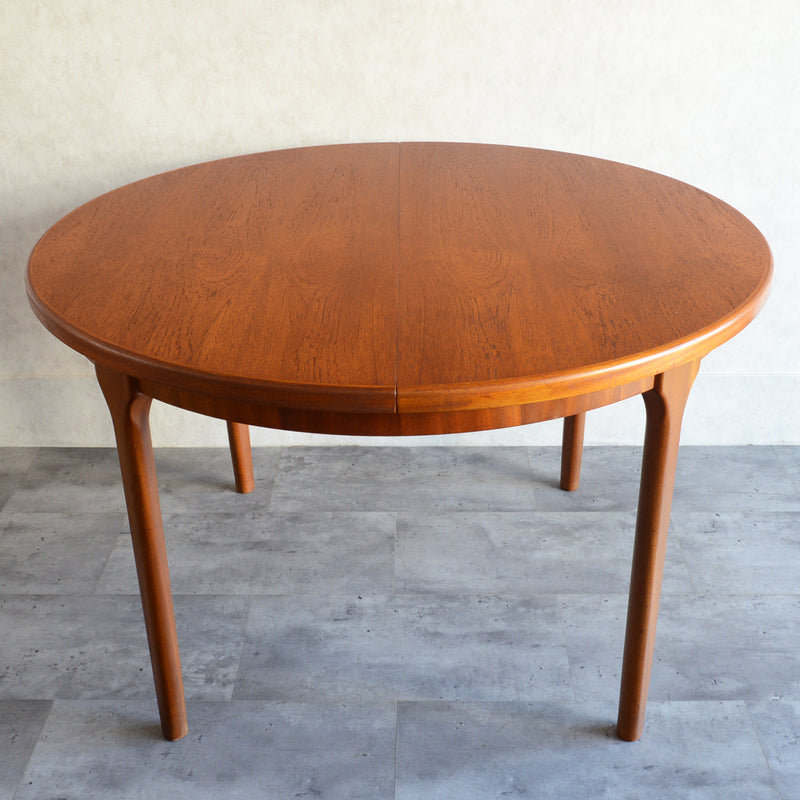 McINTOSH マッキントッシュ ラウンドエクステンション テーブル09（天板剥離再塗装済）