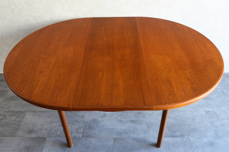 McINTOSH マッキントッシュ ラウンドエクステンション テーブル09（天板剥離再塗装済）