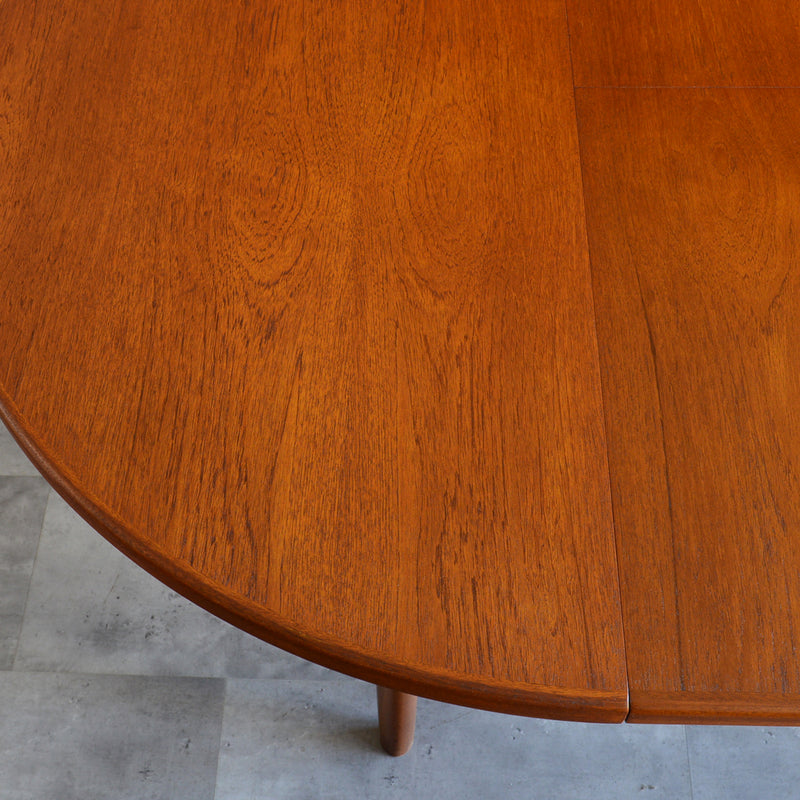 McINTOSH マッキントッシュ ラウンドエクステンション テーブル09（天板剥離再塗装済）