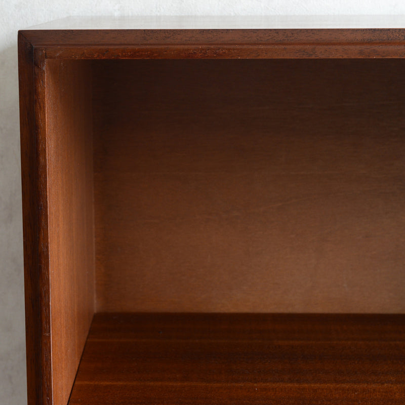 60s ヴィンテージ ガラスキャビネット 21（天板剝離再塗装）