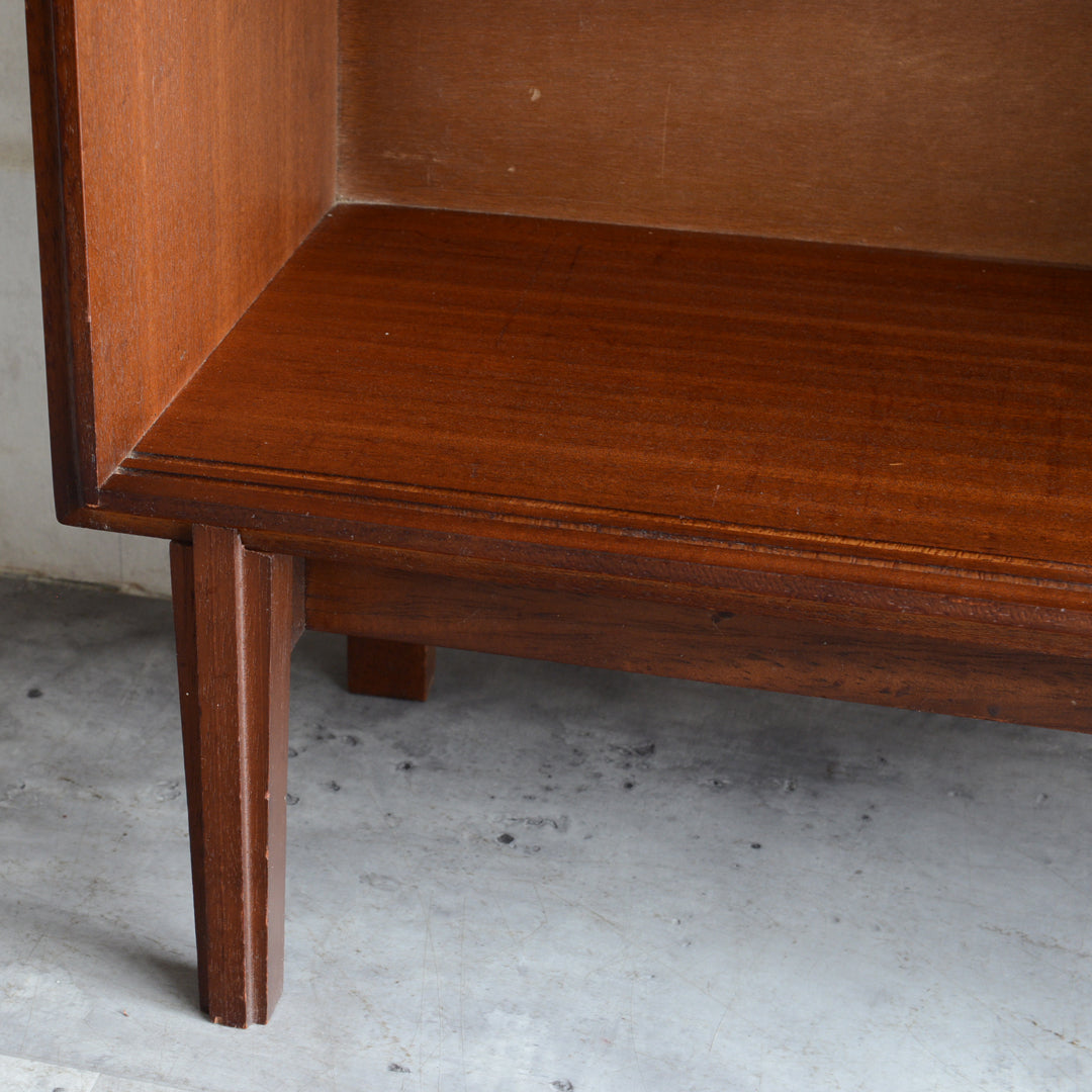 60s ヴィンテージ ガラスキャビネット 21（天板剝離再塗装）