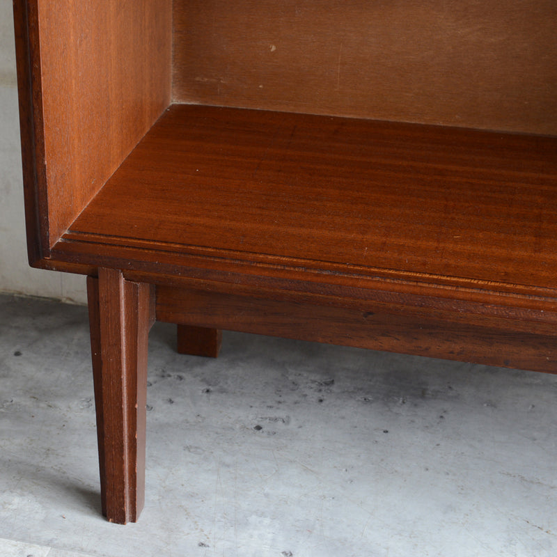 60s ヴィンテージ ガラスキャビネット 21（天板剝離再塗装）