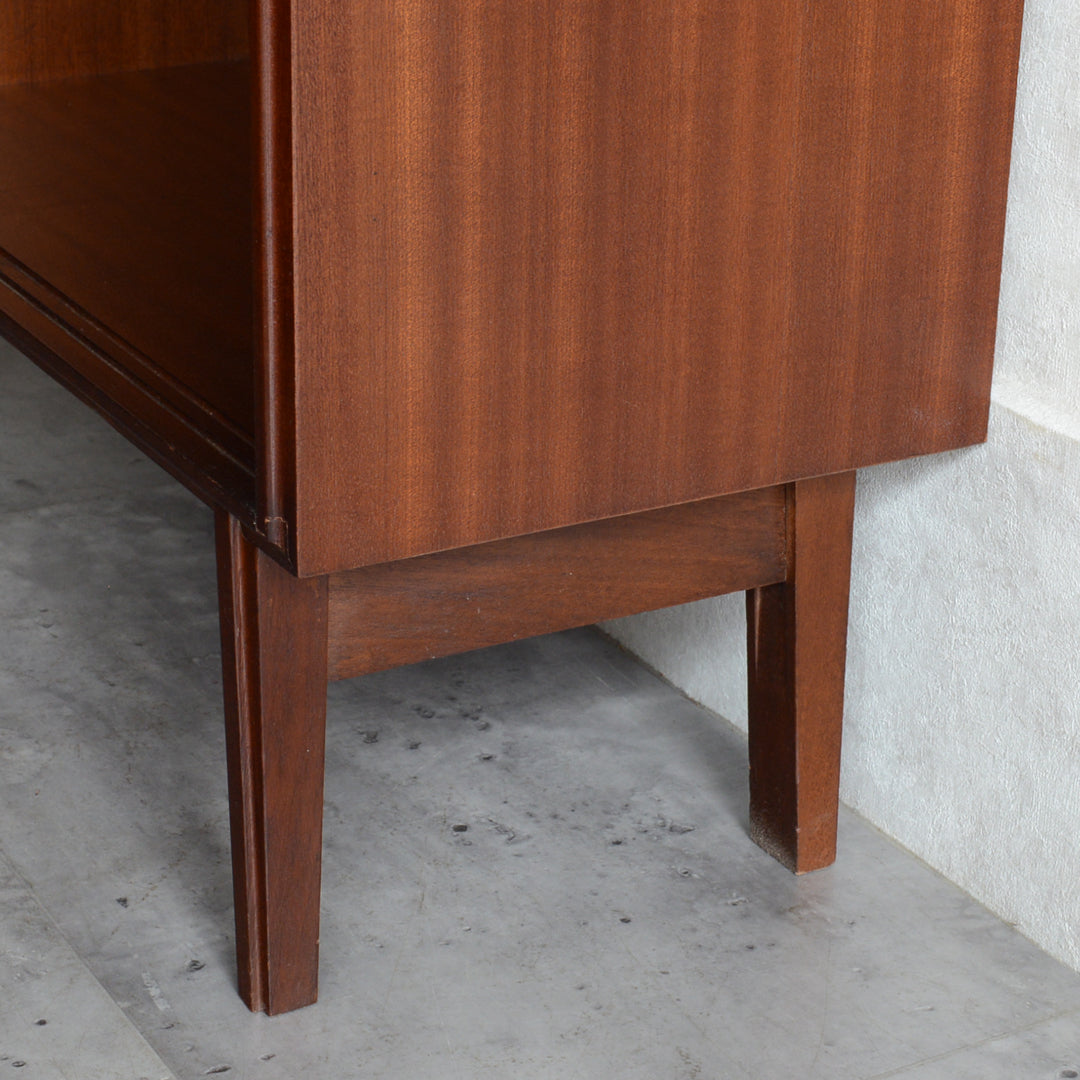 60s ヴィンテージ ガラスキャビネット 21（天板剝離再塗装）