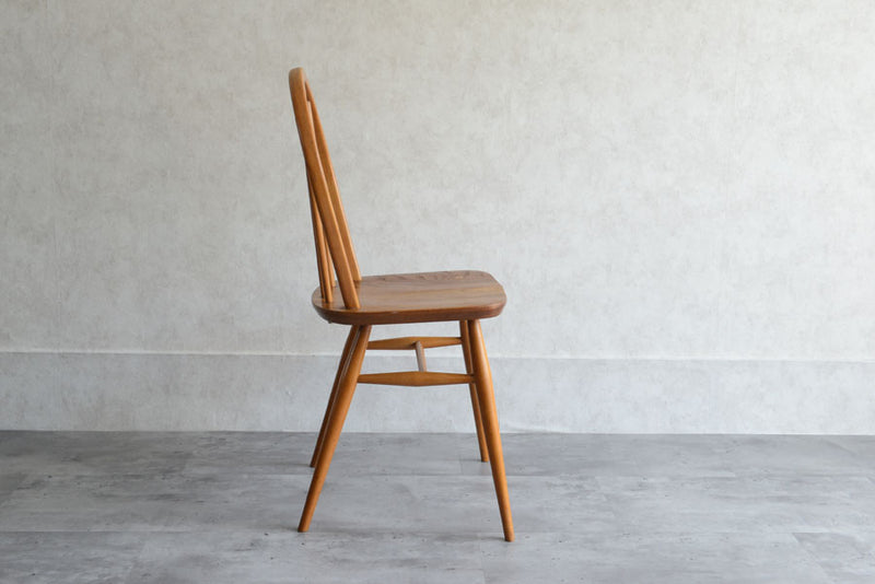 訳アリ　ERCOL アーコール フープバックチェア４本スポーク20