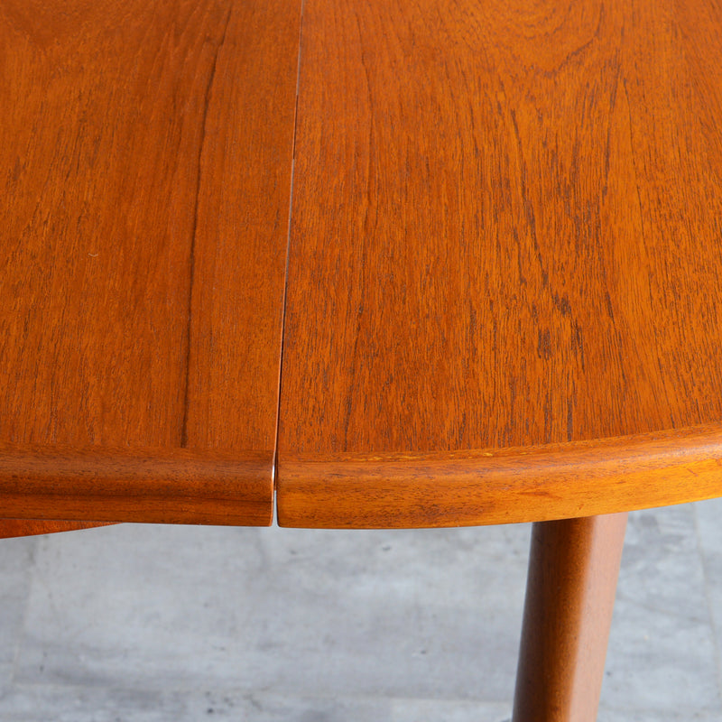 McINTOSH マッキントッシュ ラウンドエクステンション テーブル09（天板剥離再塗装済）