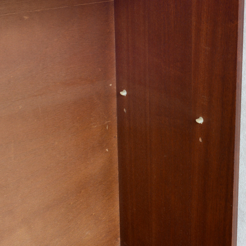 60s ヴィンテージ ガラスキャビネット 21（天板剝離再塗装）