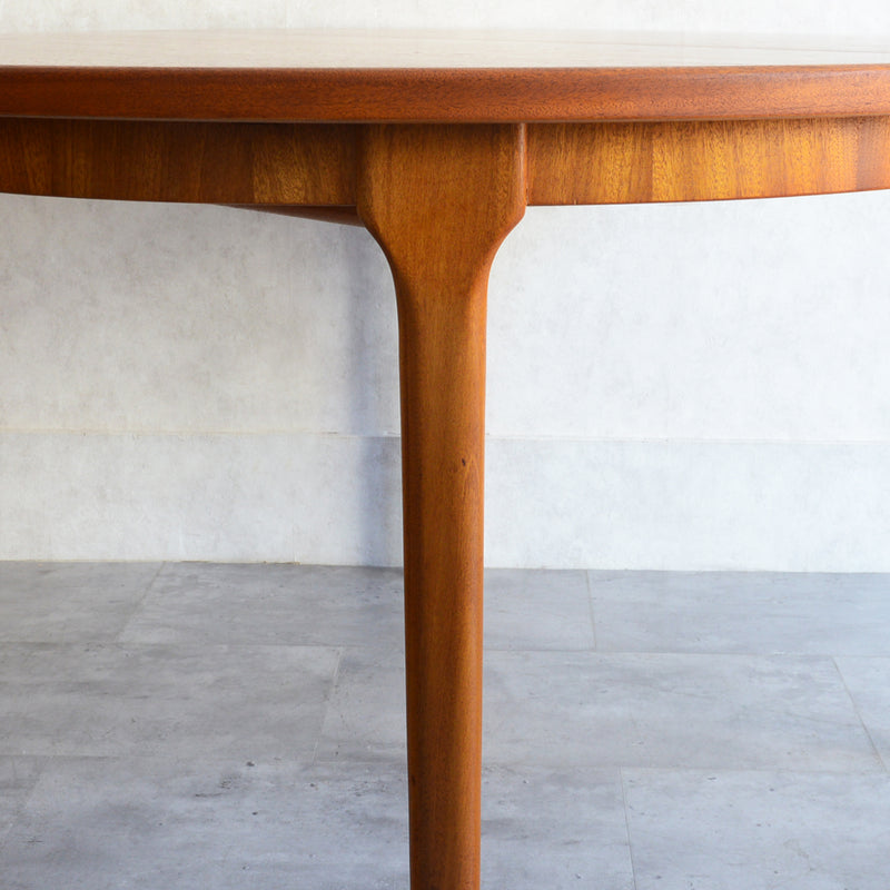 McINTOSH マッキントッシュ ラウンドエクステンション テーブル09（天板剥離再塗装済）